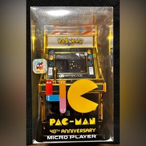 Gaming Console- PAC-MAN™ 40th Anniversary Micro Player GOLD Edition